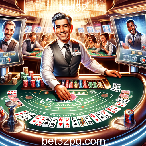Experimente a Emoção do Cassino Ao Vivo no Bet32